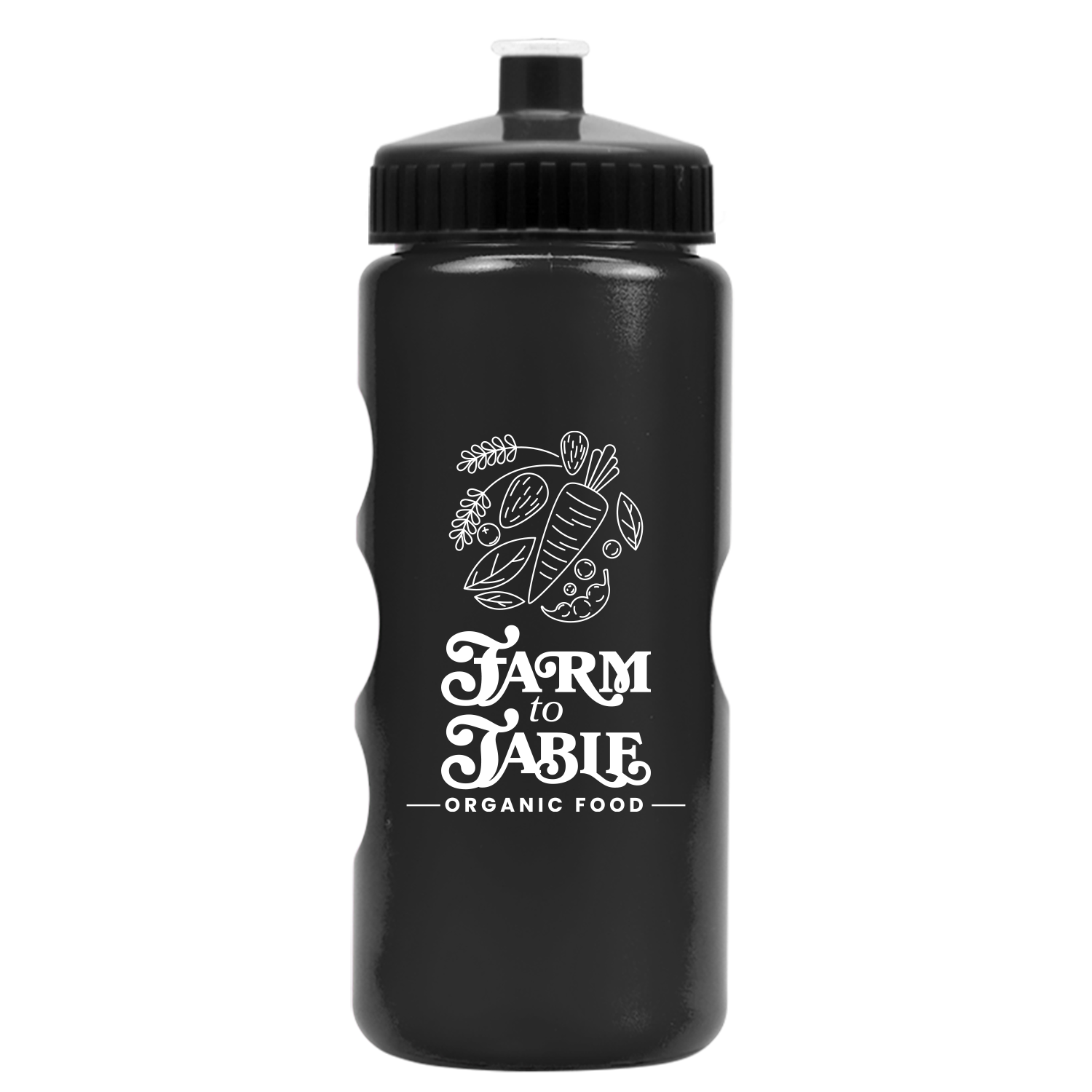 Mini Peak Tritan® Metallike Bottle with Push-Pull Lid - 22 oz.